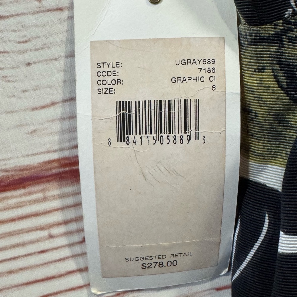 NWT Anthropologie Leifsdottir Leaf Print Mini Dress Sz 6 - Picture 10 of 15